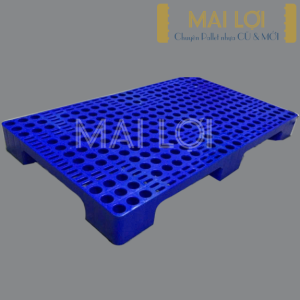 Pallet Nhựa Lót Sàn 600x1000x100mm (Xanh Dương)