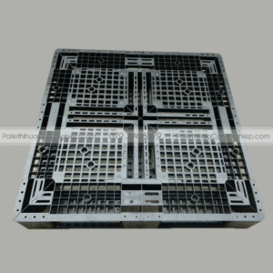 Pallet Nhựa Mới 1100x1100x150mm màu đen