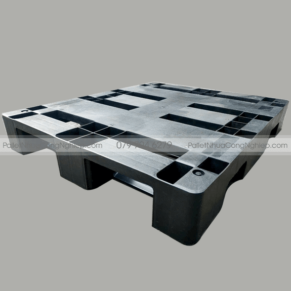 Pallet Nhựa Mới 1200x1000x170mm màu đen