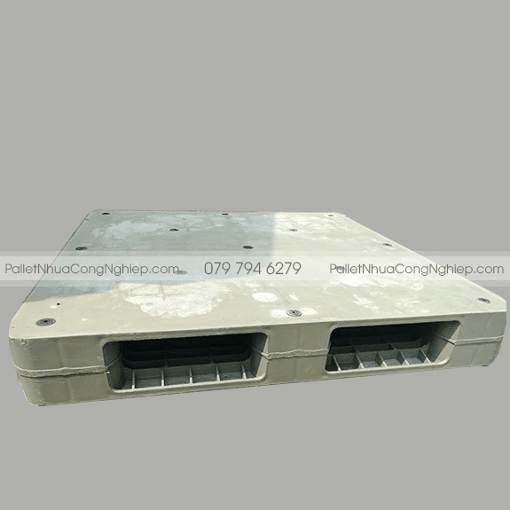 Pallet Nhựa Cũ Mặt Kín 1100x1100x150mm