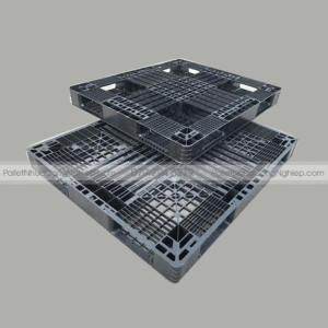 Pallet Nhựa Cũ 1100x1300x120mm màu đen 
