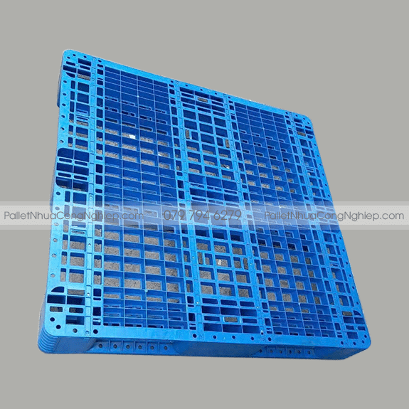Pallet Nhựa Cũ 1100x1100x150mm tái sinh