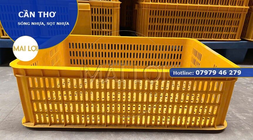 Giá sóng nhựa, sọt nhựa tại Cần Thơ cập nhật mới nhất 2025