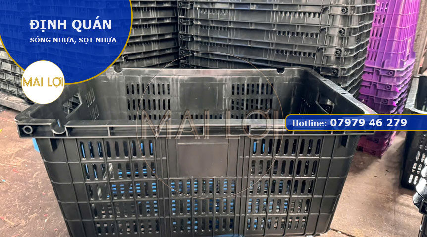 Sóng nhựa, sọt nhựa tại Định Quán, Đồng Nai giá tốt » Bền đẹp