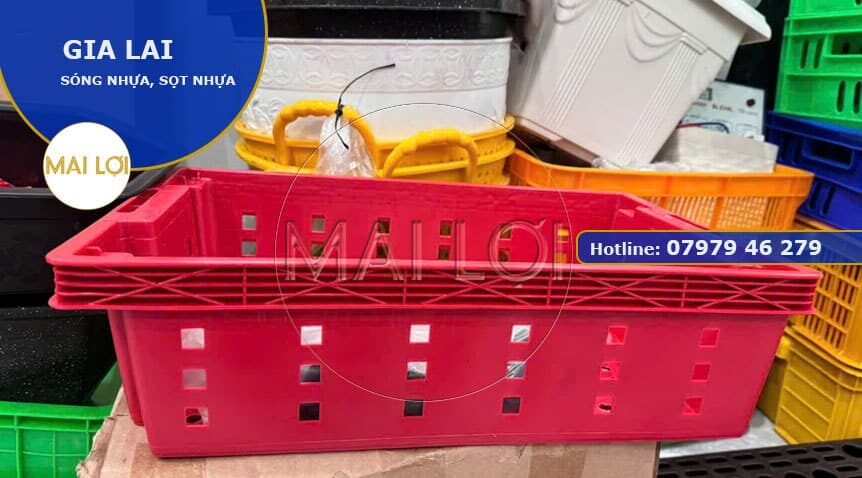 Sóng nhựa, sọt nhựa tại Gia Lai » Bền và tiết kiệm, giao hàng tận nơi