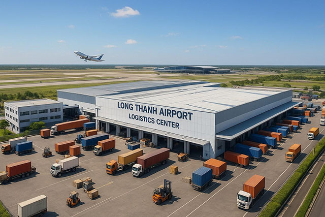 Pallet nhựa được sử dụng trong nhiều hoạt động lưu kho, sản xuất và logistics tại khu vực Long Thành.
