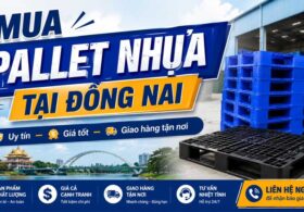 Mua pallet nhựa tại Đồng Nai ở đâu uy tín? Kinh nghiệm chọn nơi bán chất lượng, giá tốt