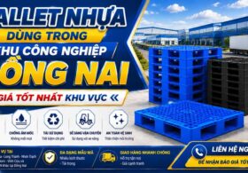 Pallet nhựa dùng trong khu công nghiệp Đồng Nai » Giá tốt nhất khu vực