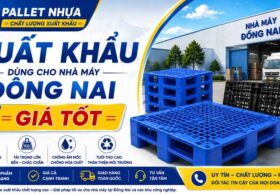 Pallet nhựa xuất khẩu dùng cho nhà máy Đồng Nai » Giá tốt