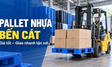 Pallet nhựa Bến Cát » Giải pháp kê hàng bền sạch cho doanh nghiệp
